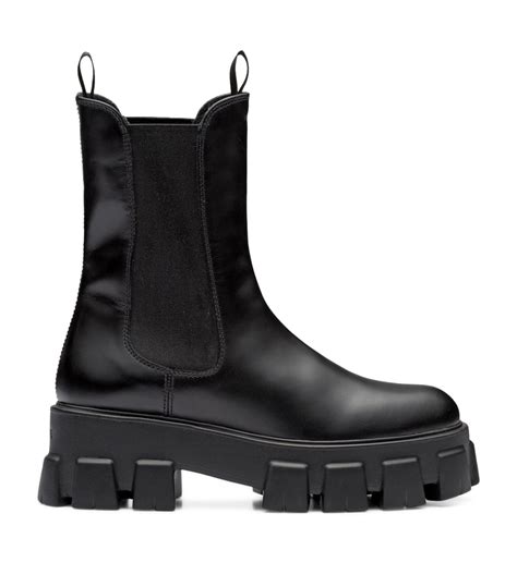 prada monolith ankle boots street style|prada monolith boots nordstrom.